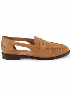 Madewell Brooke Cut Out Leather Loafers
