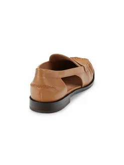 Madewell Brooke Cut Out Leather Loafers
