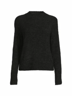 Women Vince Brushed Alpaca Crewneck Sweater