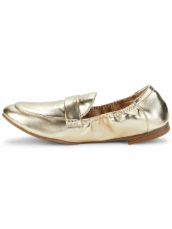 Charles by Charles David Bryce Metallic Ballet Loafers