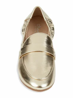 Charles by Charles David Bryce Metallic Ballet Loafers