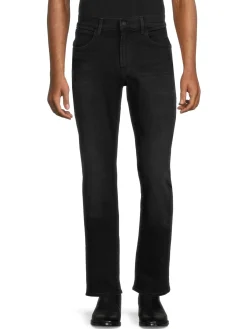 Hudson Jeans|Bryon High Rise Slim Straight Leg Jeans Monsieur Black