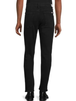 Hudson Jeans|Bryon High Rise Slim Straight Leg Jeans Monsieur Black