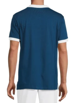 True Religion Polos|Buddah Logo Contrast Polo