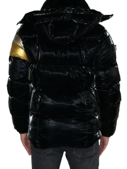 Woodpecker Coats & Jackets|Bumnester Heavy Weight Puffer Jacket Black