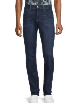 Hudson Jeans|Byron Straight Mid Rise Jeans Riptide