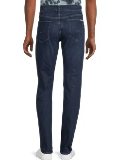 Hudson Jeans|Byron Straight Mid Rise Jeans Riptide