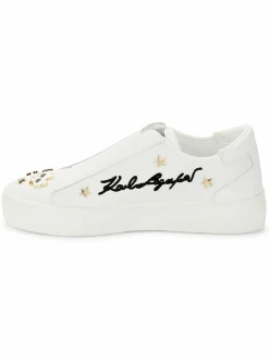Karl Lagerfeld Paris Caitie Logo Slip On Sneakers