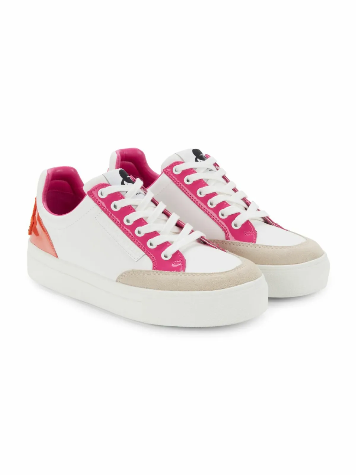 Karl Lagerfeld Paris Calico Colorblock Patch Sneakers