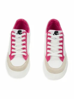 Karl Lagerfeld Paris Calico Colorblock Patch Sneakers