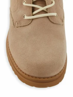 Cole Haan Camea Suede Combat Boots