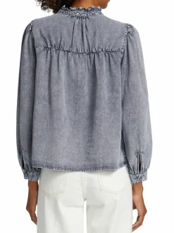 Women Rails Camille Denim Button-Front Shirt