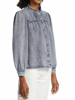 Women Rails Camille Denim Button-Front Shirt
