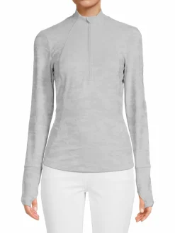 Women Spyder Camo Thumbhole Pullover