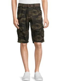 X Ray Shorts|Camouflage Cotton Cargo Shorts