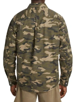 Frame Coats & Jackets|Camouflage Cotton Jacket Camo Noir