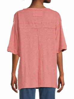 Women Free People Care Fp Maribell Henley Tee