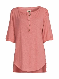 Women Free People Care Fp Maribell Henley Tee