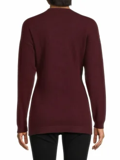 Women Bruno Magli Cashmere Belted Cardigan