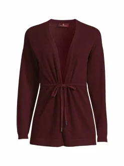 Women Bruno Magli Cashmere Belted Cardigan