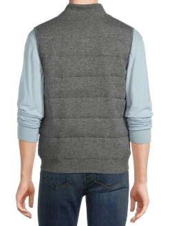 Saks Fifth Avenue Cashmere|Cashmere Blend Reversible Vest