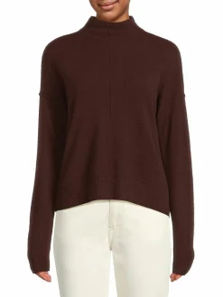 Women Design 365 Cashmere Dropped Shoulder Sweater
