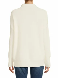 Women Saks Fifth Avenue Cashmere Dropped Shoulder Sweater