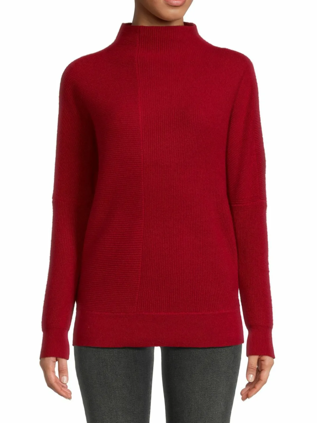 Women Saks Fifth Avenue Cashmere Funnelneck Sweater