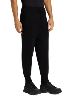 Saks Fifth Avenue Cashmere|Cashmere Joggers Java