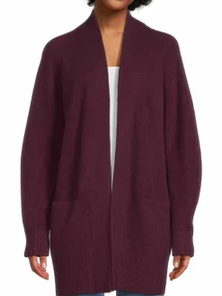 Women Vince Cashmere Longline Cardigan