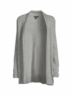 Women Saks Fifth Avenue Cashmere Open Front Cardigan