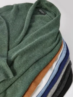 Women Saks Fifth Avenue Cashmere Open Front Cardigan