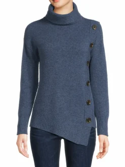 Women Saks Fifth Avenue Cashmere Turtleneck