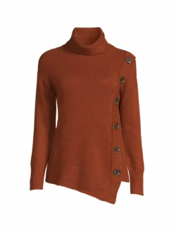 Women Saks Fifth Avenue Cashmere Turtleneck