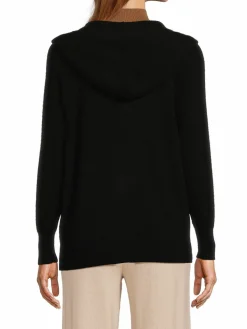 Women Saks Fifth Avenue Cashmere Zip Hoodie