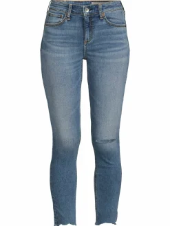 Women rag & bone Cate Mid Rise Knee Slash Ankle Skinny Jeans
