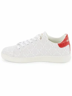Valentino by Mario Valentino Chandra Monogram Perforated Sneakers