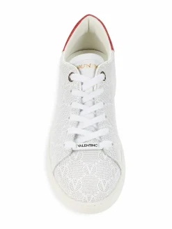 Valentino by Mario Valentino Chandra Monogram Perforated Sneakers
