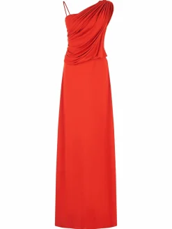 Women Halston Charlee Jersey One-Shoulder Gown