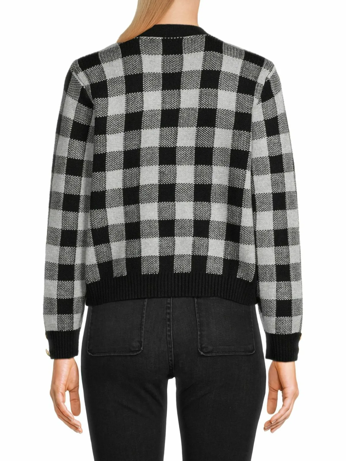 Women Renee C. Checkered Cardigan