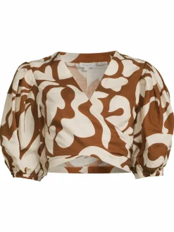 Women Rhode Cheryl Wrap Top