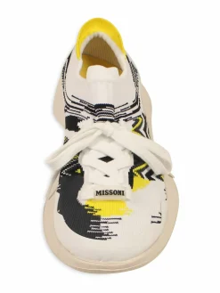 Missoni Chevron Patterened Sock Sneakers