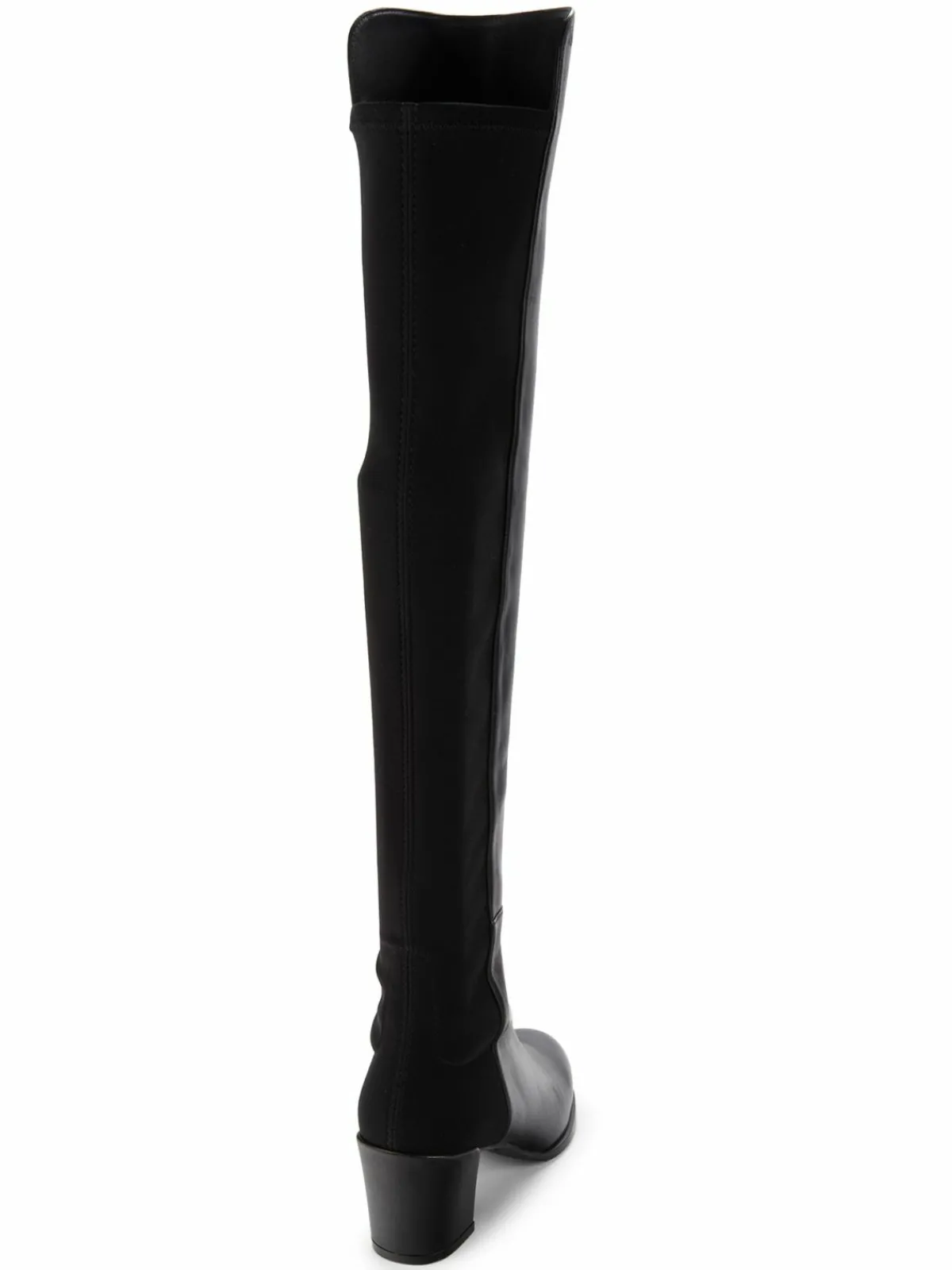 Stuart Weitzman City Leather Block Heel Over The Knee Boots