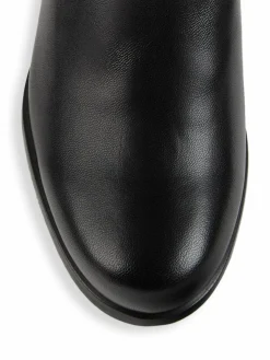 Stuart Weitzman City Leather Block Heel Over The Knee Boots
