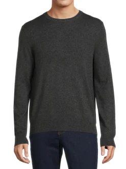 Bruno Magli Cashmere|Classic Fit Silk & Cashmere Sweater