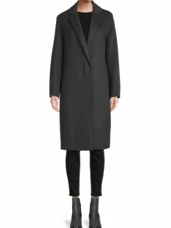 Women Vince Classic Straight Coat