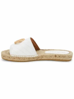 Valentino by Mario Valentino Clavel Leather Espadrille Sandals