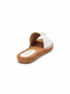 Valentino by Mario Valentino Clavel Leather Espadrille Sandals