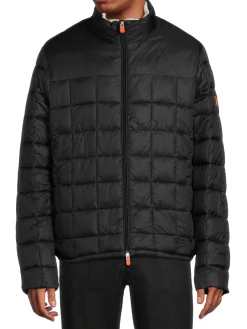 Save the Duck Coats & Jackets|Colby Faux Fur Lined Puffer Jacket