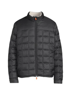 Save the Duck Coats & Jackets|Colby Faux Fur Lined Puffer Jacket